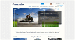 Desktop Screenshot of finance1online.com