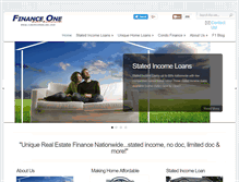 Tablet Screenshot of finance1online.com